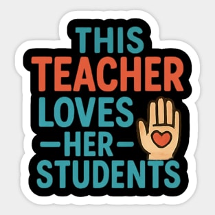 Teacher appreciation Sticker